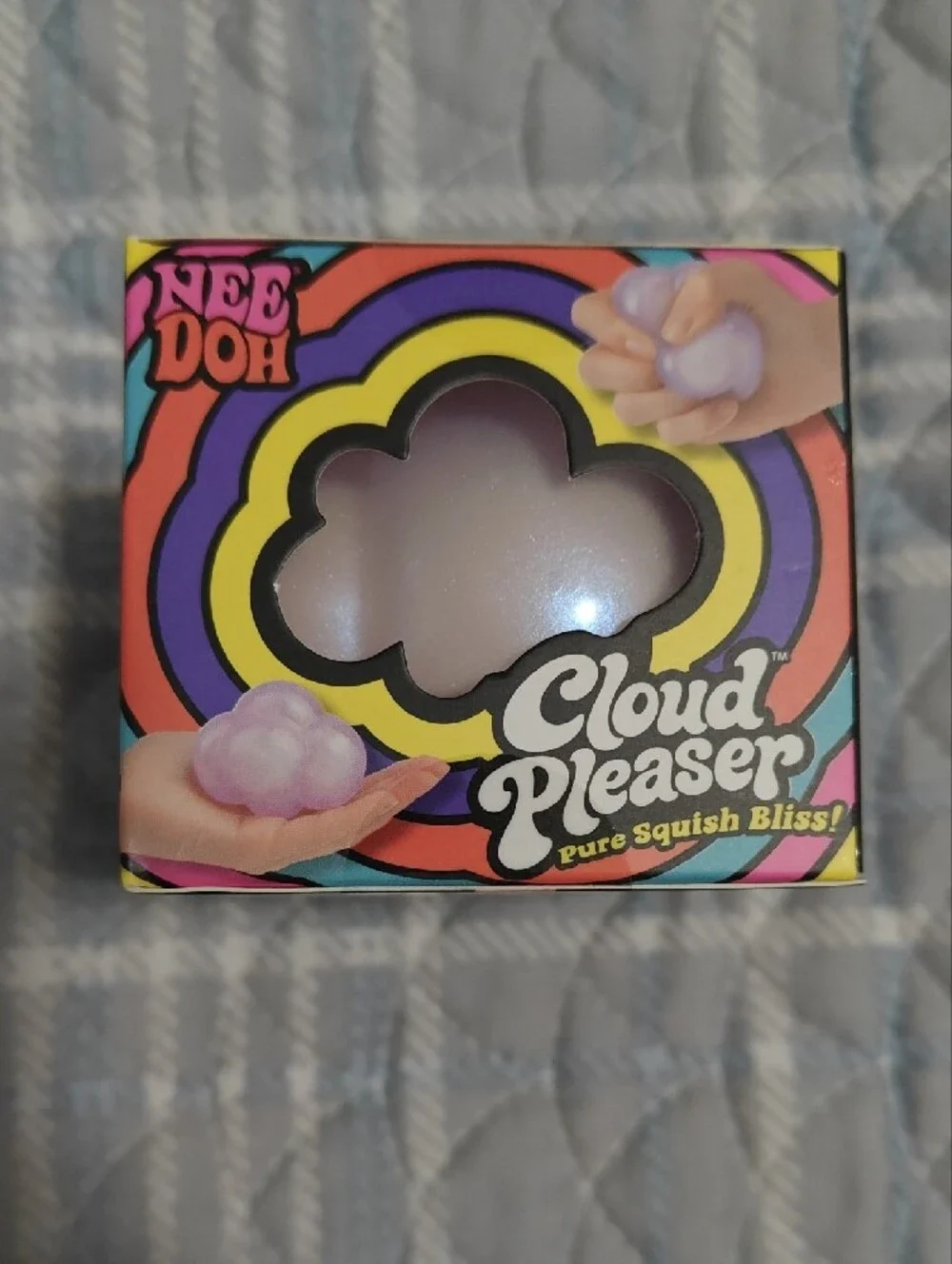 NeeDoh Cloud Pleaser Soft Doh Squish Toy - Pink